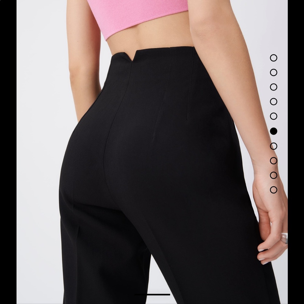 ZARA MODERN HIGH RISE PANT - Picture 4 of 8